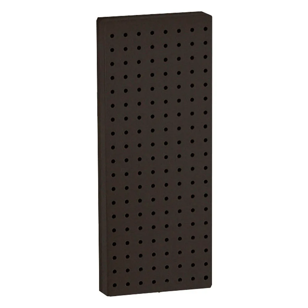 Global Approved 770820-blk Pegboard Wall Panel, 8" X 20"