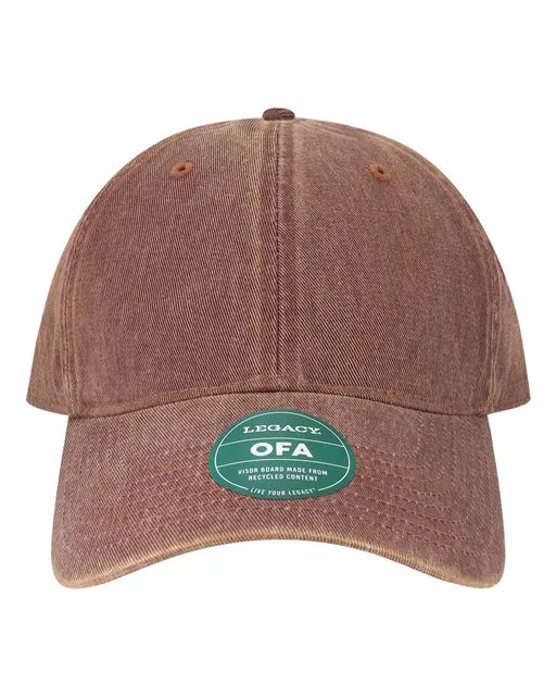 Legacy-ofast-old Favorite Solid Twill Cap - Burgundy