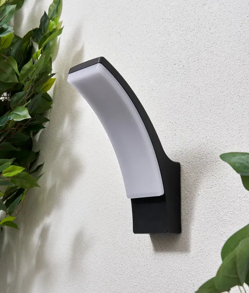 Curve Modern Led Outdoor Wall Light