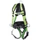 Peakworks V8255622 Fall Protection Full Body Padded Safety Harness Green/black M