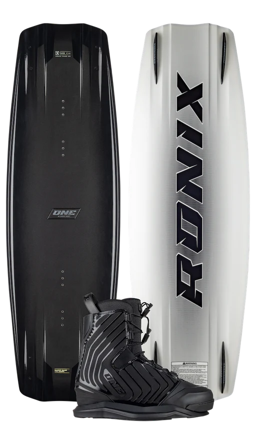 Ronix One Legacy Core Wakeboard Package - 142/anthem Boa/7-11.5