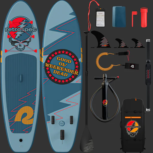 Weekender Inflatable Stand Up Paddle Board 10’6” - Grateful Dead