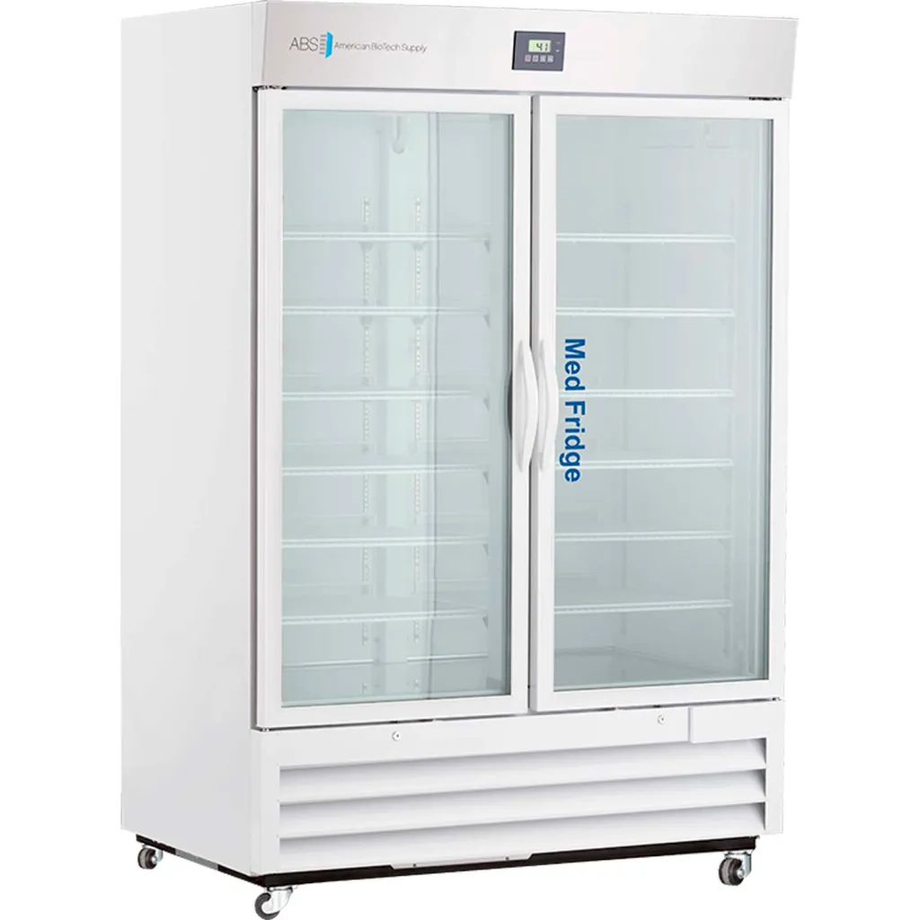 American Biotech Supply Premier Pharmacy/vaccine Refrigerator, 49 Cu. Ft., Swing Glass Door