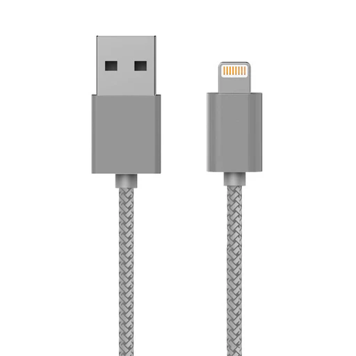 Apple Mfi Certified Lightning Usb 1m Cable Charger For Iphone 5 5c 5s 6 6plus - Gray